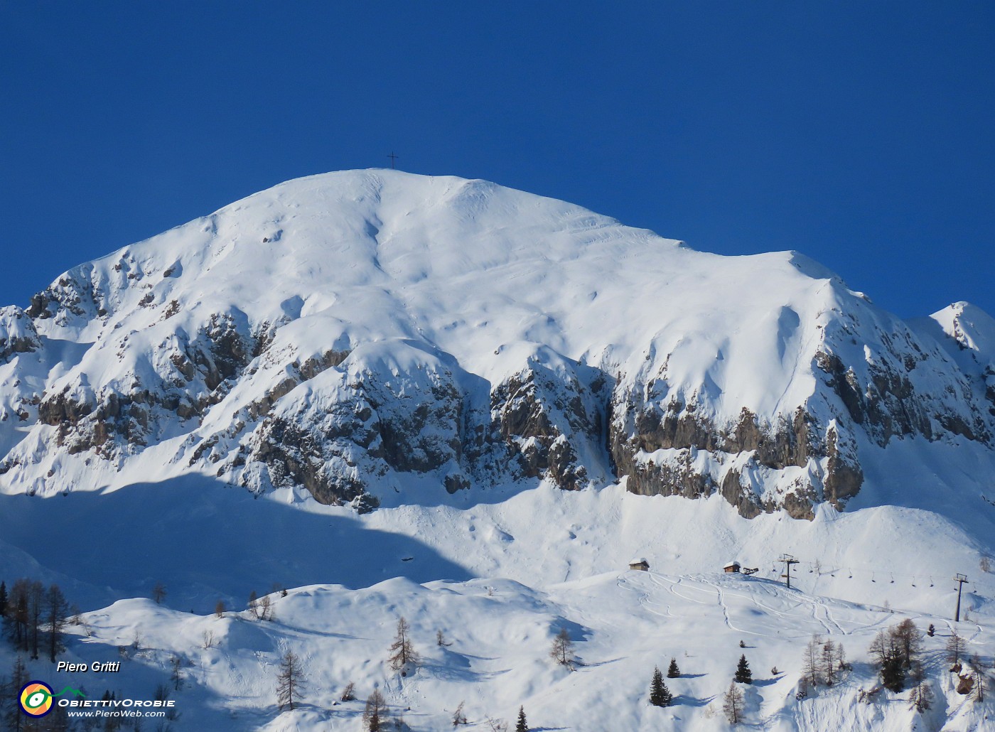 08 Il Monte Cavallo baciato dal sole mattutino.JPG